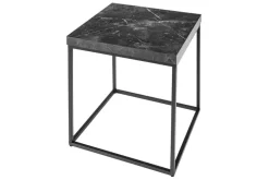 Moderner Beistelltisch ARCHITECTURE 45cm graphit Metallgestell