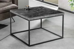 Moderner Couchtisch ARCHITECTURE 60cm graphit Metallgestell