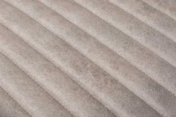 Moderner Freischwinger Armlehnenstuhl BIG ASTON taupe Taschenfederkern Eisengestell