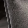 Moderner Freischwinger Stuhl COMFORT grau mit Komfortgriff