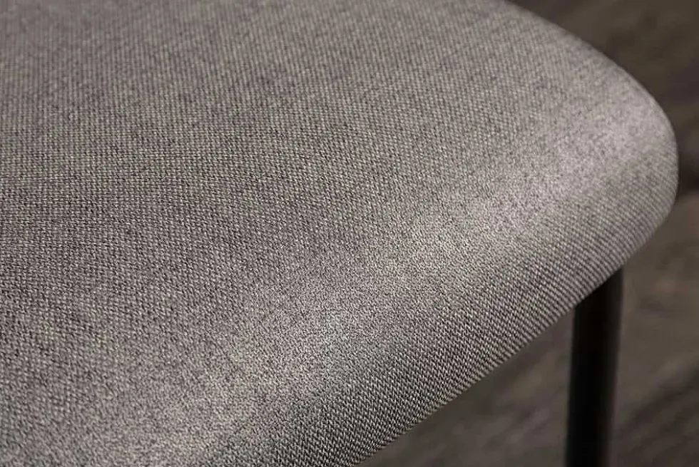 Moderner Freischwinger Stuhl COMFORT grau mit Komfortgriff
