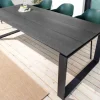 Moderner Gartentisch FLOATING 210cm anthrazit Aluminium In- und Outdoor Esstisch