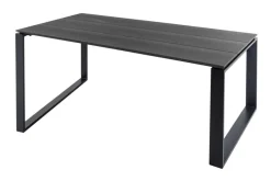 Moderner Gartentisch FLOATING 210cm anthrazit Aluminium In- und Outdoor Esstisch