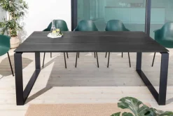 Moderner Gartentisch FLOATING 210cm anthrazit Aluminium In- und Outdoor Esstisch