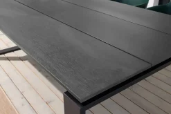 Moderner Gartentisch FLOATING 210cm anthrazit Aluminium In- und Outdoor Esstisch