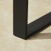 Moderner In- und Outdoor Esstisch FLOATING 210cm anthrazit Keramik Gartentisch wetterfest