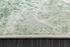 Moderner Teppich JUNGLE 230x160cm grün beige Flachgewebe Indoor-Teppich