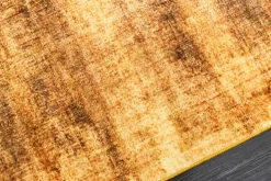 Moderner Teppich SOFT TOUCH 230x160cm senfgelb gold Kurzflor Indoor-Teppich
