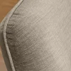 Modernes Big Sofa ROYAL 295cm greige Veloursstoff Federkern XXL-Couch