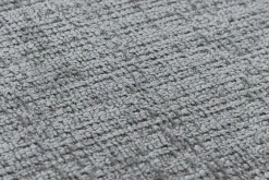 Modernes Ecksofa BOSSA NOVA 265cm grau Chenille 3-Sitzer Couch L-Form