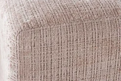 Modernes Ecksofa SIGNATUR 260cm beige Chenille Cremona beidseitig stellbar inkl. Kissen