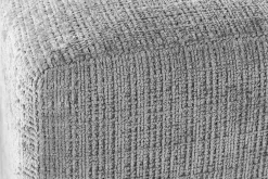 Modernes Ecksofa SIGNATUR 260cm grau Chenille Cremona beidseitig stellbar inkl. Kissen