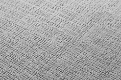 Modernes Ecksofa SIGNATUR 260cm grau Chenille Cremona beidseitig stellbar inkl. Kissen