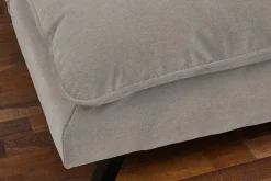 Modernes Schlafsofa COCOONING 190cm beige Chenillestoff 3-Sitzer Couch