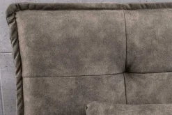 Modernes Schlafsofa JAZZ 190cm antik taupe Microfaser 3-Sitzer Couch