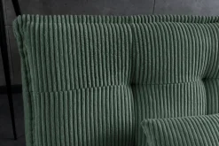 Modernes Schlafsofa JAZZ 190cm grün Cord 3-Sitzer Couch