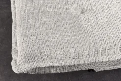 Modernes Schlafsofa JAZZ 190cm champagner beige Chenille 3-Sitzer Couch