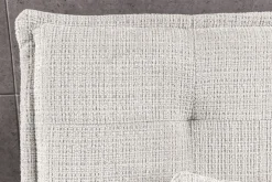 Modernes Schlafsofa JAZZ 190cm champagner beige Chenille 3-Sitzer Couch
