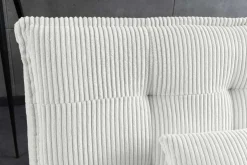 Modernes Schlafsofa JAZZ 190cm beige Cord 3-Sitzer Couch