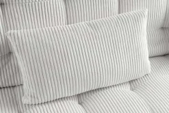 Modernes Schlafsofa JAZZ 190cm beige Cord 3-Sitzer Couch
