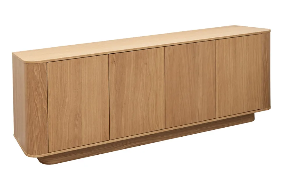 Modernes Sideboard VALHALLA WOOD 180cm natur Eichenholz Kommode