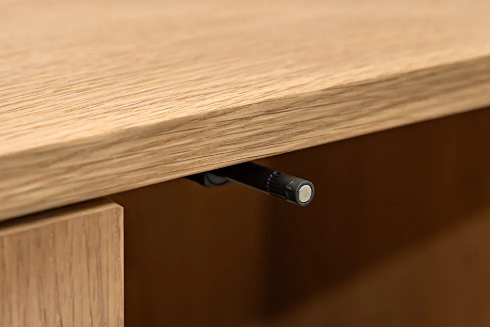 Modernes Sideboard VALHALLA WOOD 180cm natur Eichenholz Kommode