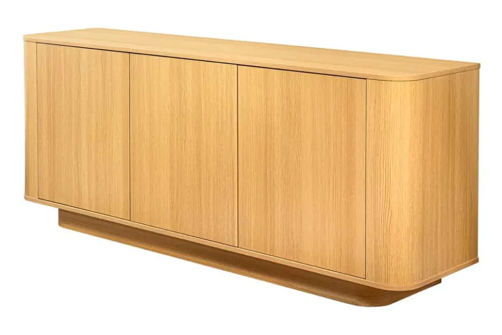 Modernes Sideboard VALHALLA WOOD 160cm natur Eichenholz Kommode
