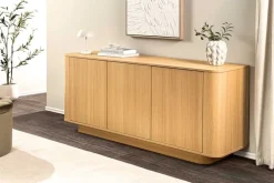 Modernes Sideboard VALHALLA WOOD 160cm natur Eichenholz Kommode