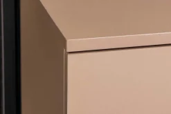 Modernes TV-Board LOFT 160cm natur grau beige greige drei Fächer Schublade