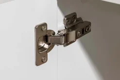 Modernes TV-Board LOFT 160cm weiß natur drei Fächer mit Schublade