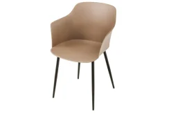 Nachhaltiger Design Stuhl UPCYCLING ME braun 70% Kaffeefaser Indoor Outdoor