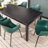 Nachhaltiger Design Stuhl UPCYCLING ME grün 75% Ocean Plastik Indoor Outdoor
