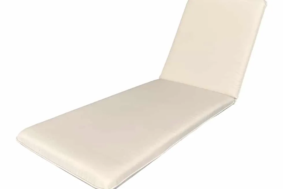 Outdoor Auflage COMFORT LINE 60x192cm beige Polsterkissen für Sonnenliege