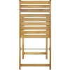 Outdoor Balkon Stuhl BALI natur honey Akazienholz klappbar wetterfest Gartenstuhl