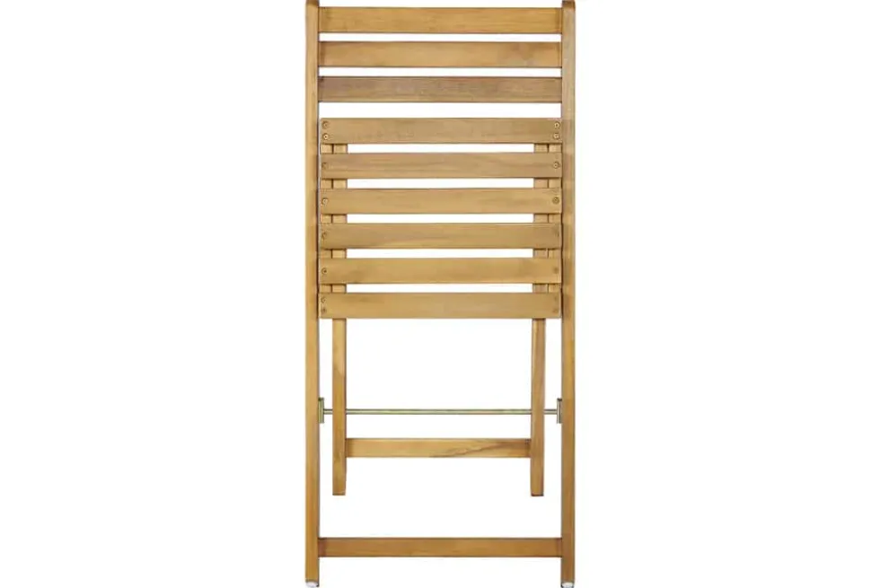 Outdoor Balkon Stuhl BALI natur honey Akazienholz klappbar wetterfest Gartenstuhl