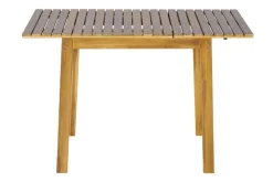 Outdoor Balkontisch BALI 110cm natur honey Akazienholz ausklappbar wetterfest