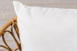 Outdoor Gartenlounge PARIS natur Rattan Gartenmöbel-Set inkl. Wechselbezügen grau creme