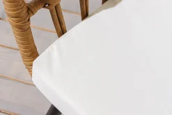 Outdoor Gartenlounge PARIS natur Rattan Gartenmöbel-Set inkl. Wechselbezügen grau creme