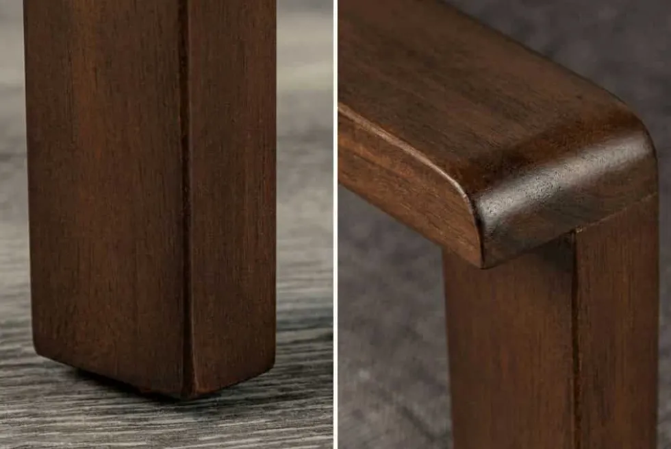 Outdoor Gartenstuhl KOPENHAGEN anthrazit braun Akazie honey finish inkl. Kissen stapelbar