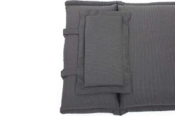 Outdoor Kissen ROG 46x119cm anthrazit Sitzkissen Polster-Auflage für Hochlehner