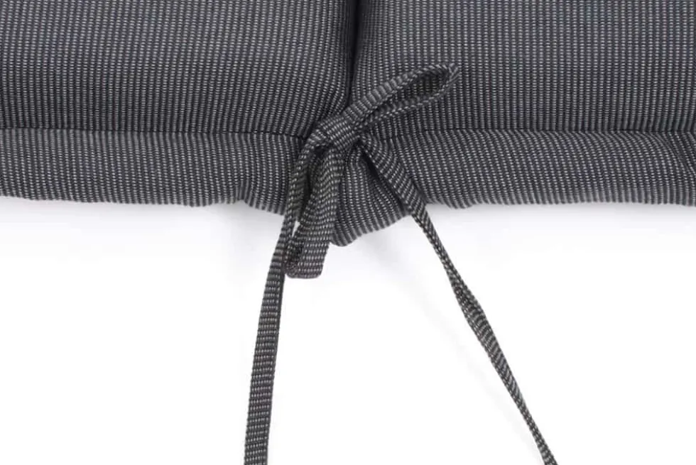 Outdoor Kissen ROG 46x119cm anthrazit Sitzkissen Polster-Auflage für Hochlehner