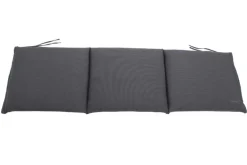 Outdoor Kissen ROG 45x150cm anthrazit Sitzkissen Polster-Auflage für 3-Sitzer Bank