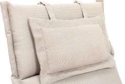 Outdoor Kissen ROG 46x119cm beige Sitzkissen Polster-Auflage für Hochlehner