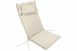 Outdoor Kissen ROG 46x119cm beige Sitzkissen Polster-Auflage für Hochlehner