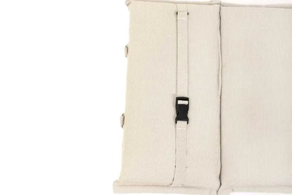 Outdoor Kissen ROG 46x119cm beige Sitzkissen Polster-Auflage für Hochlehner