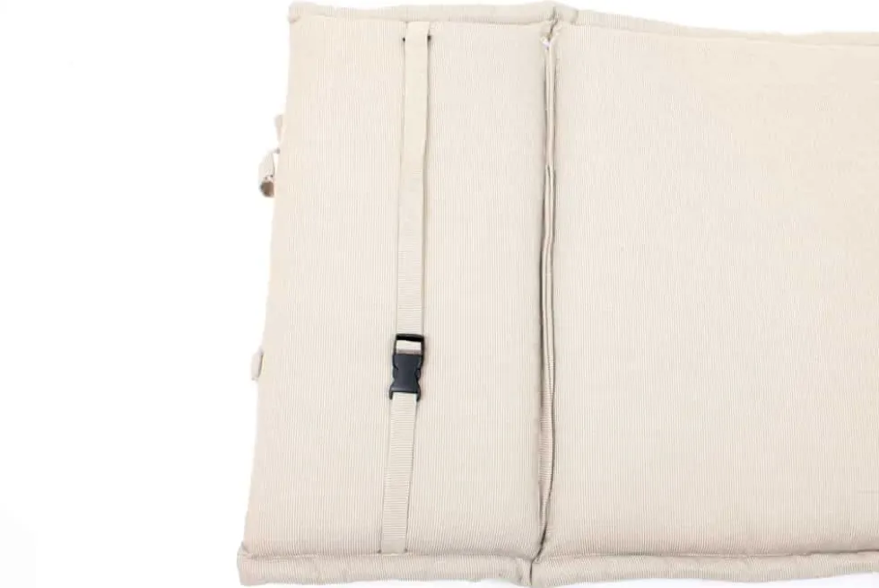 Outdoor Kissen ROG 58x196cm beige Polster-Auflage für Gartenliege