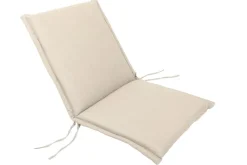 Outdoor Kissen ROG 46x97cm beige Sitzkissen Polster-Auflage für Niedriglehner