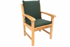 Outdoor Kissen ROG 46x97cm grün Sitzkissen Polster-Auflage für Niedriglehner