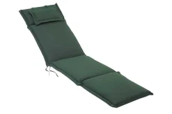 Outdoor Kissen ROG 45x186cm grün Sitzkissen Polster-Auflage für Deckchair