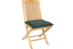 Outdoor Kissen ROG 40x42cm grün Sitzkissen Polster-Auflage für Gartenstuhl